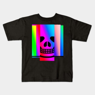 COLORFUL SKULL Kids T-Shirt